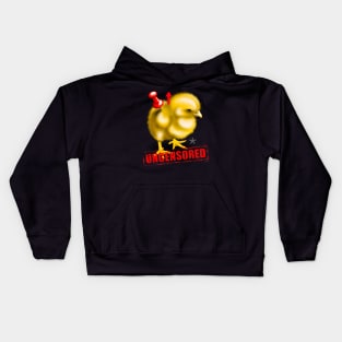 Pin Up Chick Uncensored Kids Hoodie